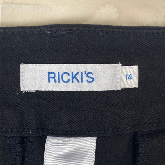 Ricki's Cropped Dress Pants Black Size 14 - Picture 11 of 12